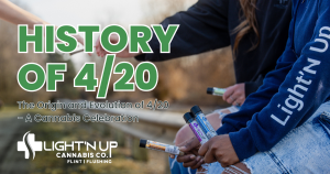 A blog discussing the history of 4/20